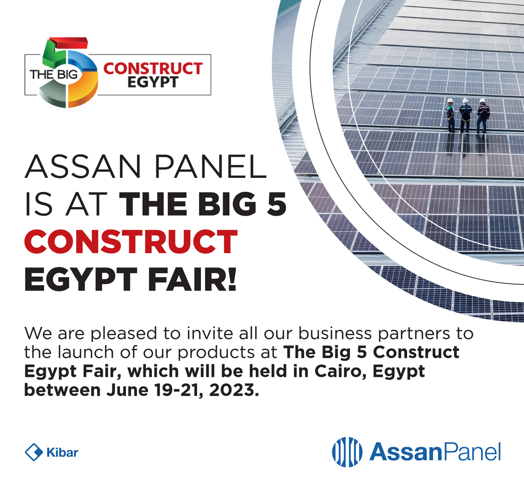  We are in Egypt for ‘’ THE BİG 5 CONSTRUCT EGYPT’’ fair!