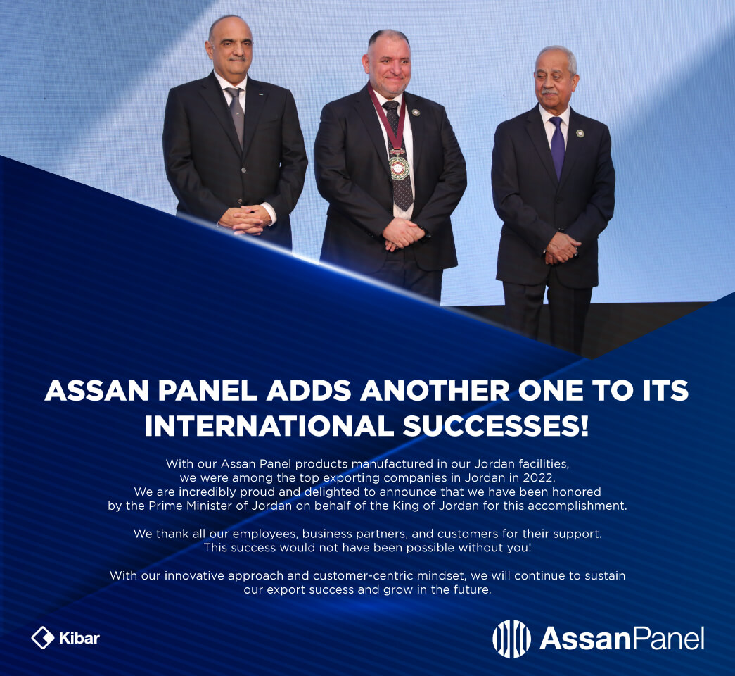 ASSAN PANEL ADDS ANOTHER ONE TO ITS INTERNATIONAL SUCCESSES!