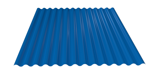 18/76 Sinus Form Roof and Wall Corrugated Sheet